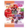 일본 오리히로 곤약젤리 사과+포도 1봉지 (12개입)