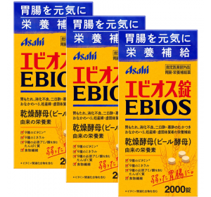 에비오스(EBIOS) 2000정 (3병 세트)