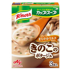 아지노모토 쿠노르 컵스프 우유 버섯 포타주 1상자 (3개입)
