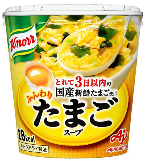 아지노모토 쿠노르 달걀 스프 1개