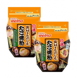 닛신 재료를 접는 타코야키가루 400g 2개세트