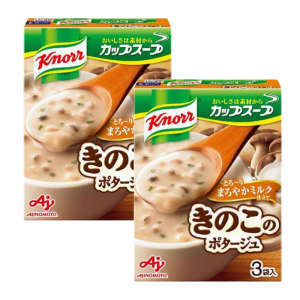 아지노모토 쿠노르 컵스프 우유 버섯 포타주 (3개입) 2개 세트